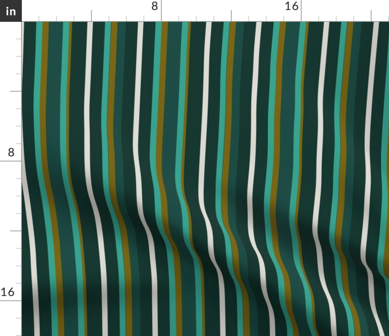 St. Patrick'S Day Stripes Ireland Irish Festive Lucky Holiday Novelty Saint Patrick Pinstripe Geometric Classic Traditional Custom Printed Fabric by Spoonflower Various Fabrics by the Yard or Fat Quarter